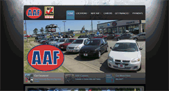 Desktop Screenshot of aafcredit.com
